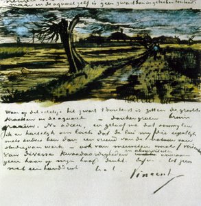 Lettre 252 de Vincent van Gogh à Theo van Gogh : Saule têtard, vers le 1er août 1882 - Vincent van Gogh